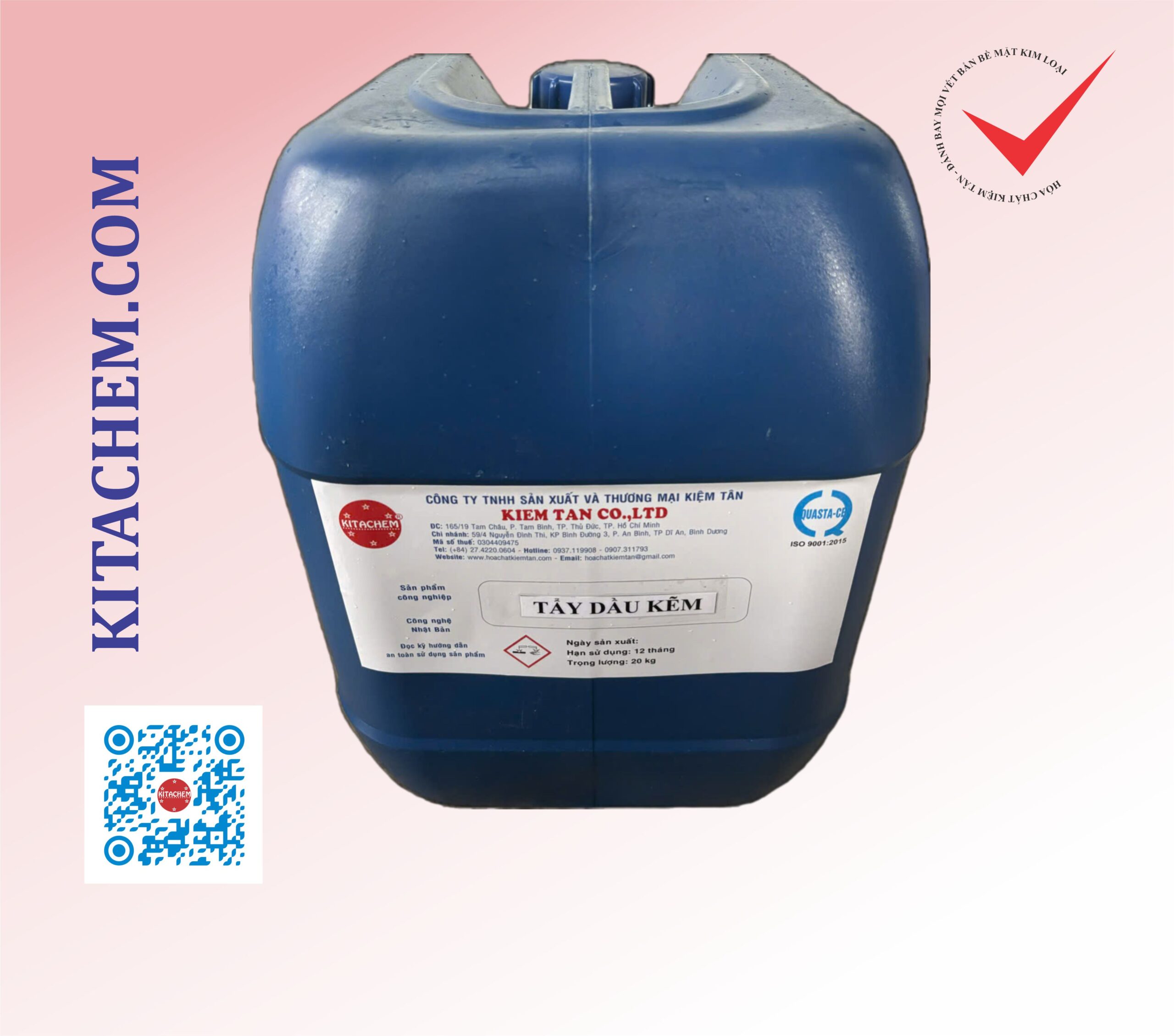 HÓA CHẤT TẨY DẦU KẼM 1 HÓA CHẤT TẨY DẦU KẼM