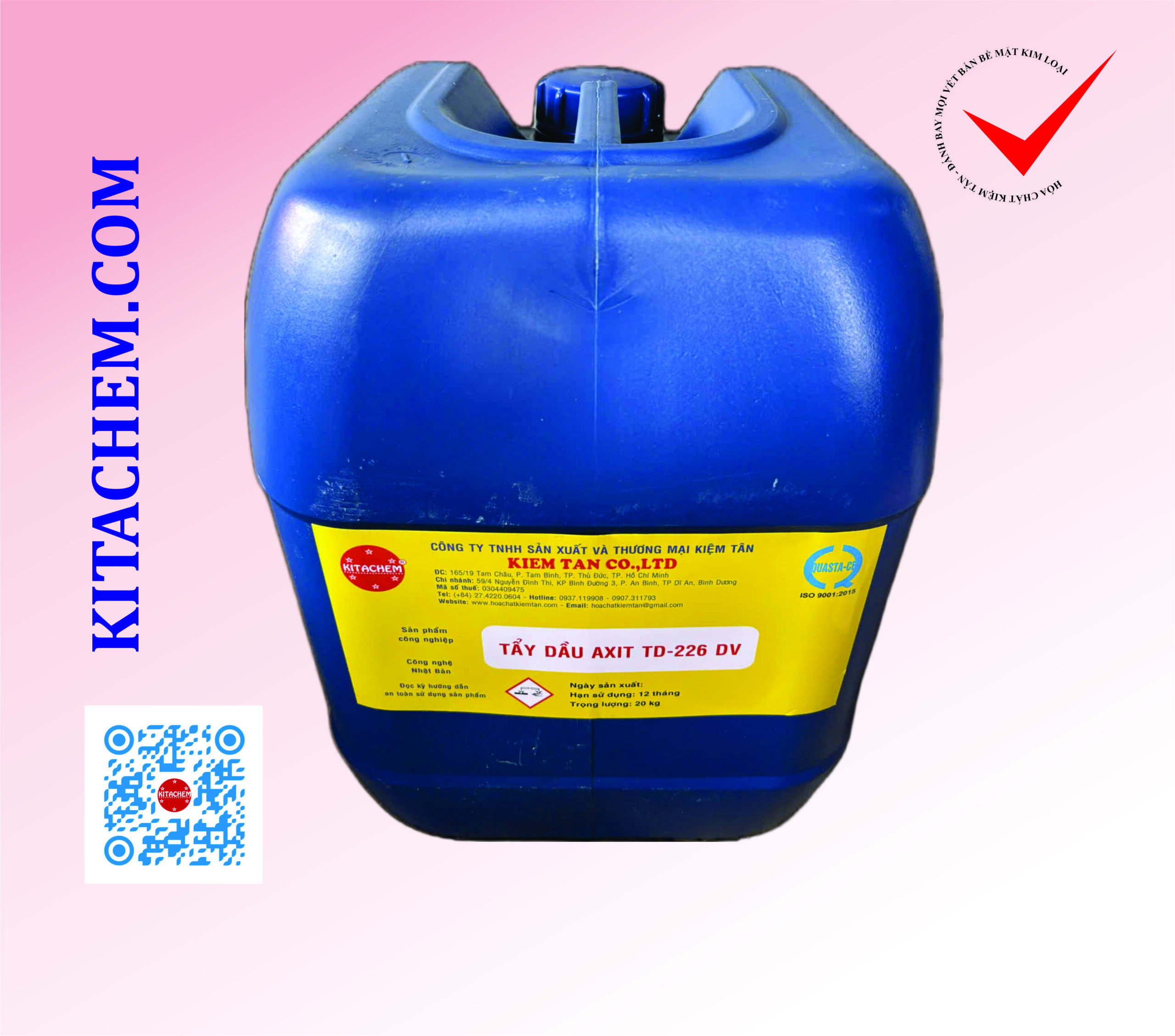 TẨY DẦU AXIT TD-226 DV